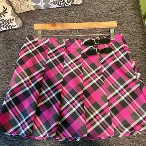 Lady Hagen plaid golf skirt size 8